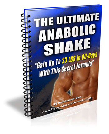 strength training diet - anabolic shakes